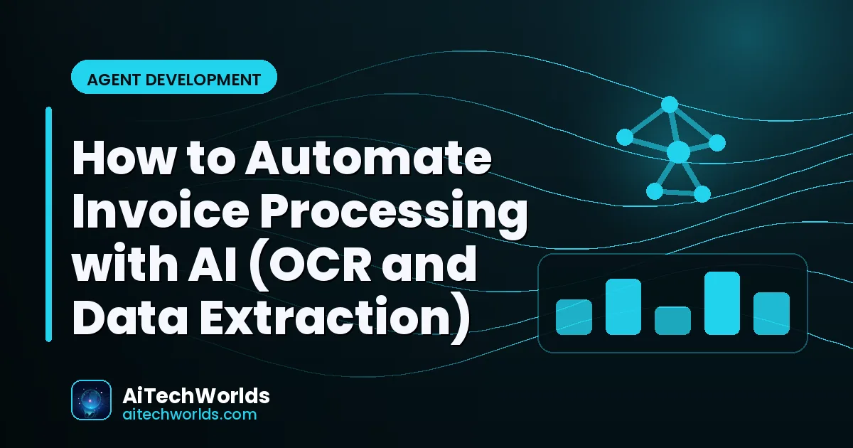 AI scanning and extracting data from invoices — OCR invoice automation