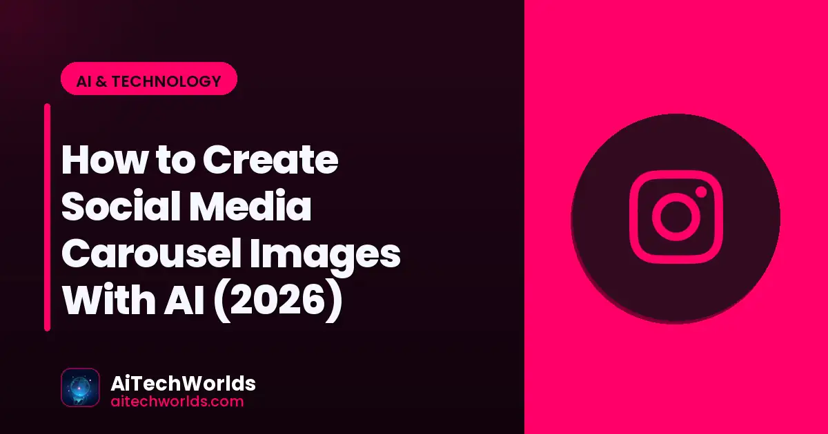 AI-generated digital artwork and image creation — how to create social media carousel images with ai AI carousel post