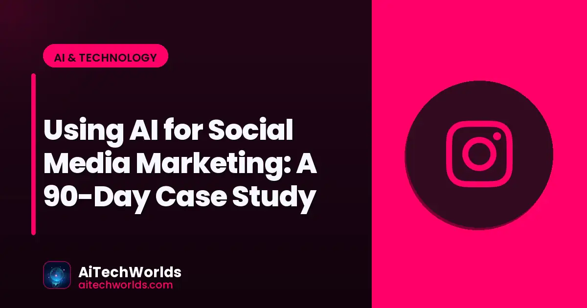 AI business automation tools on office laptop — using ai for social media marketing ai social media marketing