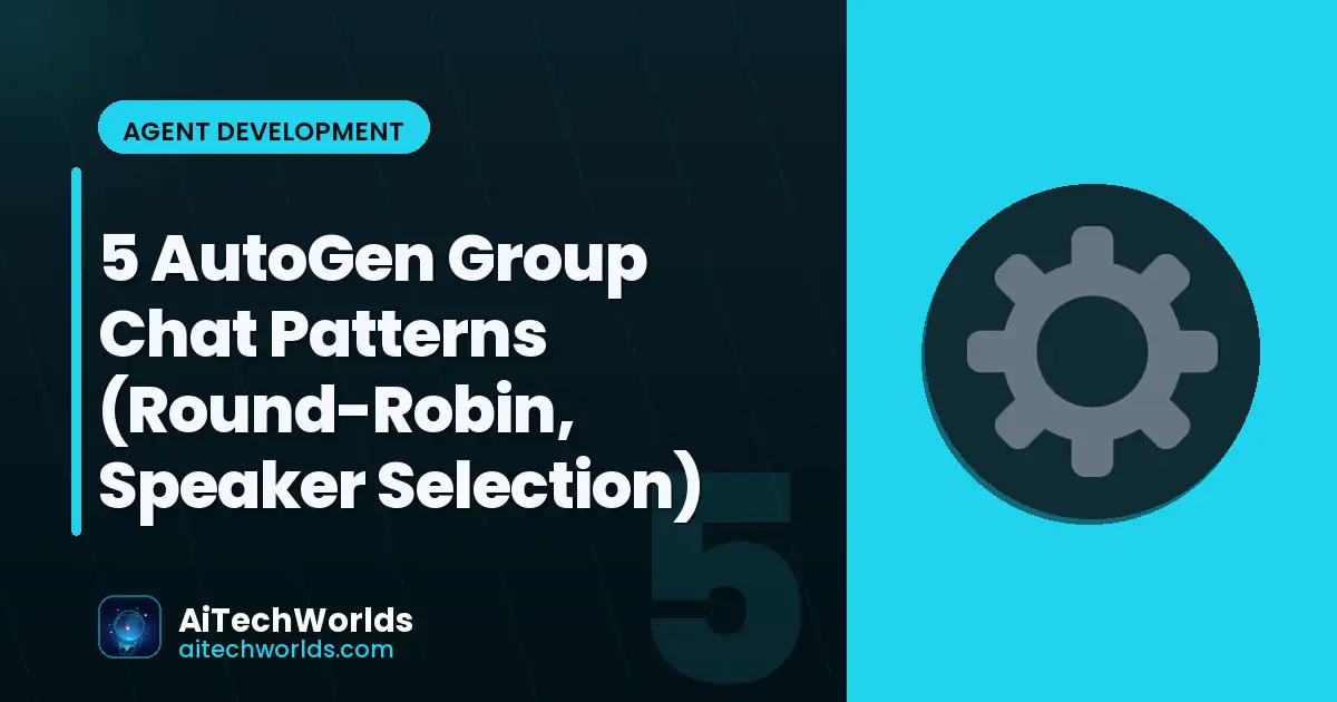 multiple AI agents in group conversation — AutoGen group chat round-robin patterns