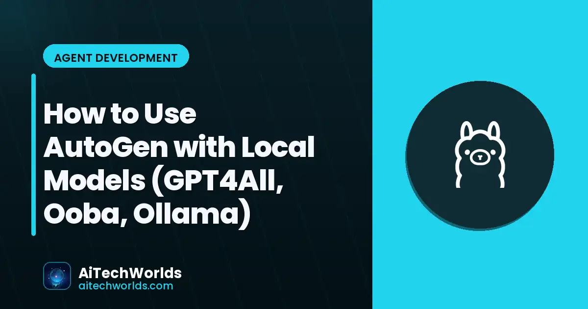local AI model running offline for AutoGen agents — GPT4All Ooba privacy
