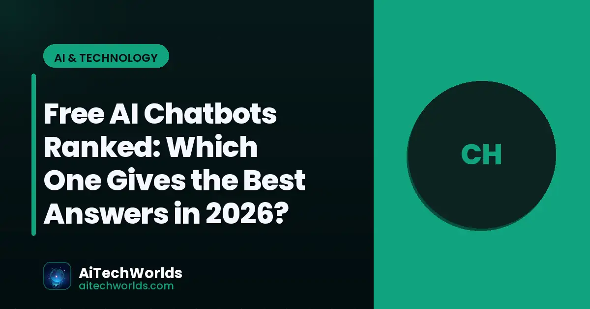 AI software tools dashboard on computer screen — free ai chatbots ranked best free ai chatbot