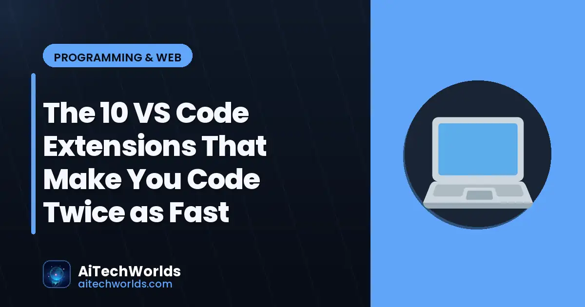 developer coding best practices on dark terminal — the 10 vs code extensions that make you code best vscode extensions 2026