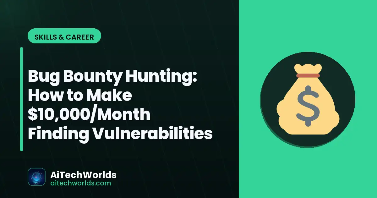 cybersecurity lock and network protection concept — bug bounty hunting bug bounty guide