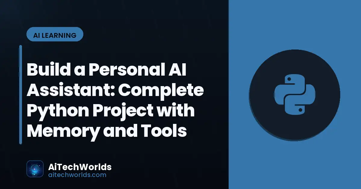 AI application development code in Python editor — build a personal ai assistant build personal ai assistant