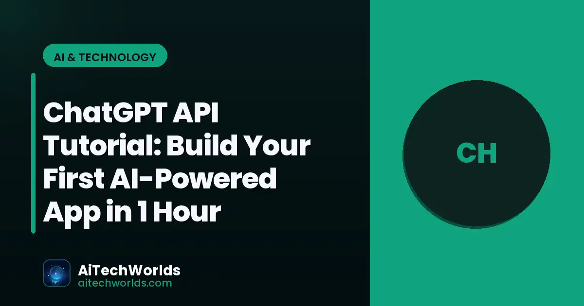 person using ChatGPT AI chatbot on laptop screen — chatgpt api tutorial