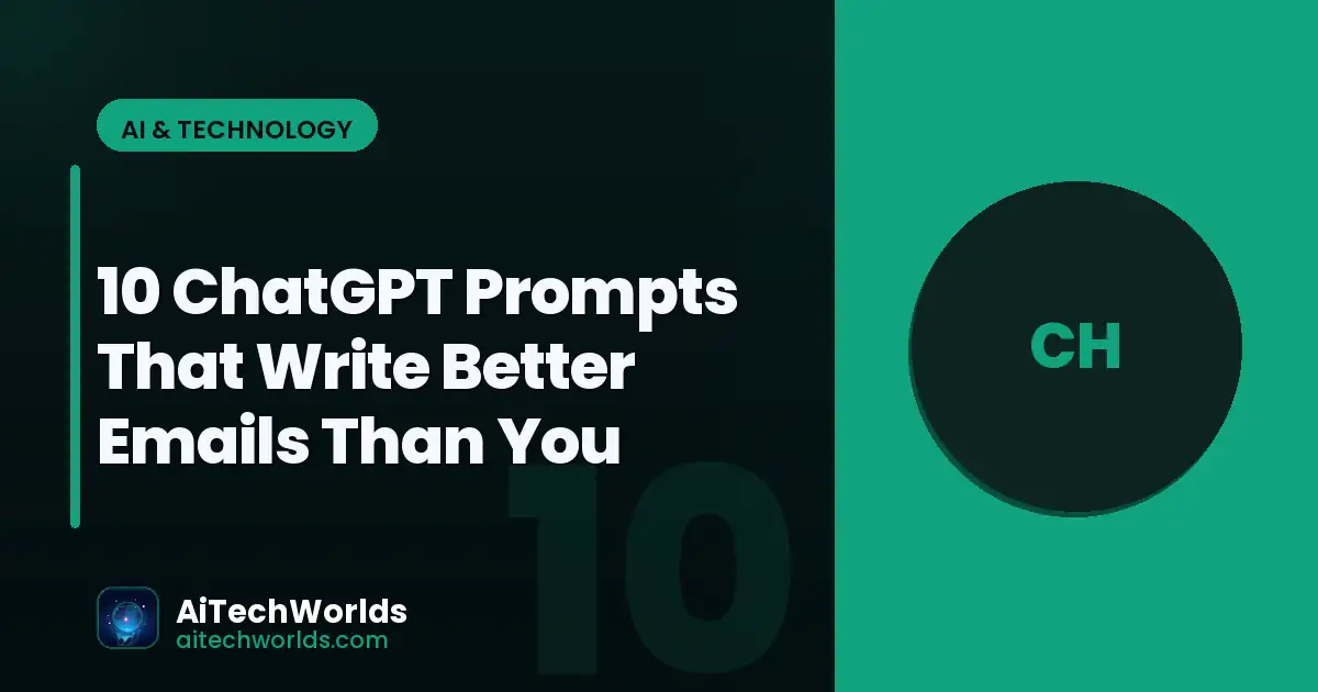 person using ChatGPT AI chatbot on laptop screen — chatgpt prompts that write better emails than you ChatGPT email prompts