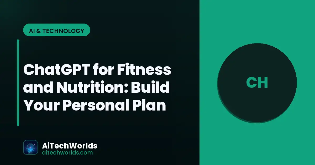 person using ChatGPT AI chatbot on laptop screen — chatgpt for fitness and nutrition ChatGPT fitness coach