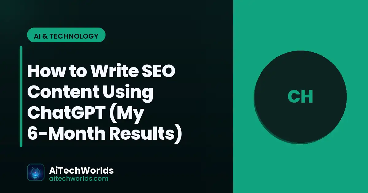 person using ChatGPT AI chatbot on laptop screen — how to write seo content using chatgpt chatgpt seo
