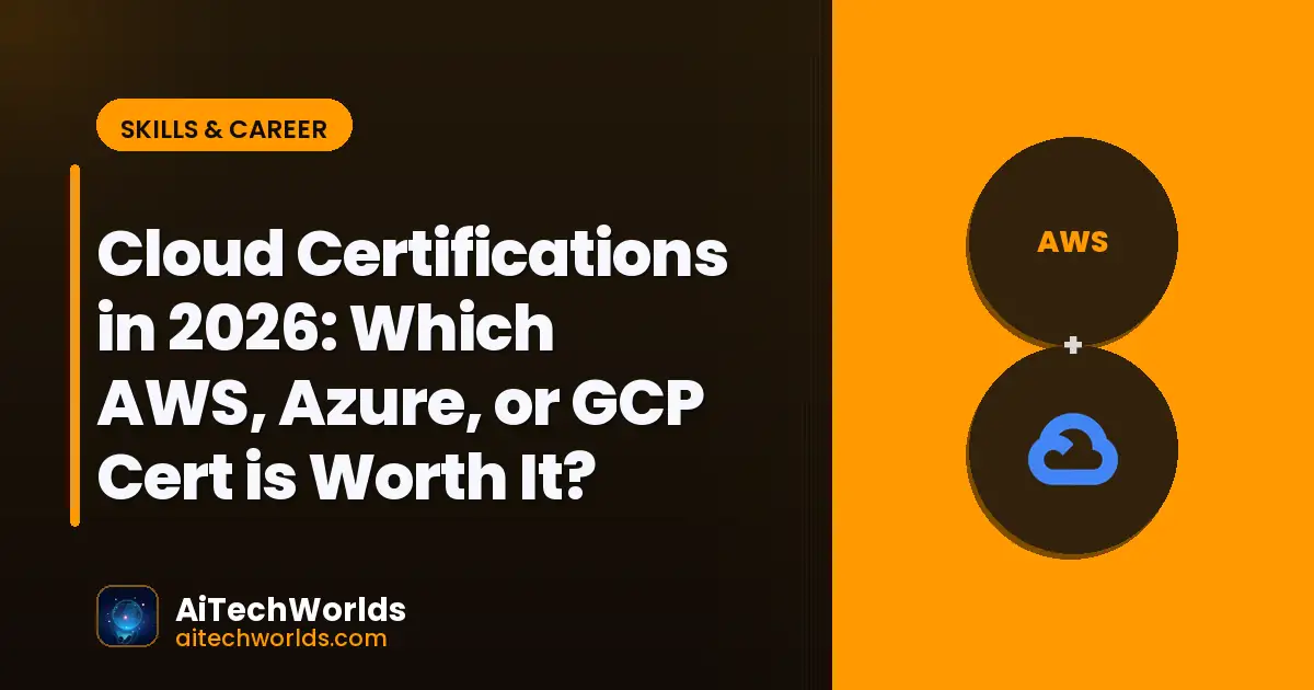 tech professional at desk with career development — cloud certifications in 2026 cloud certification 2026