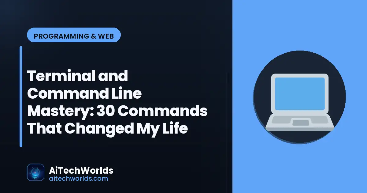 developer coding best practices on dark terminal — terminal and command line mastery command line tutorial