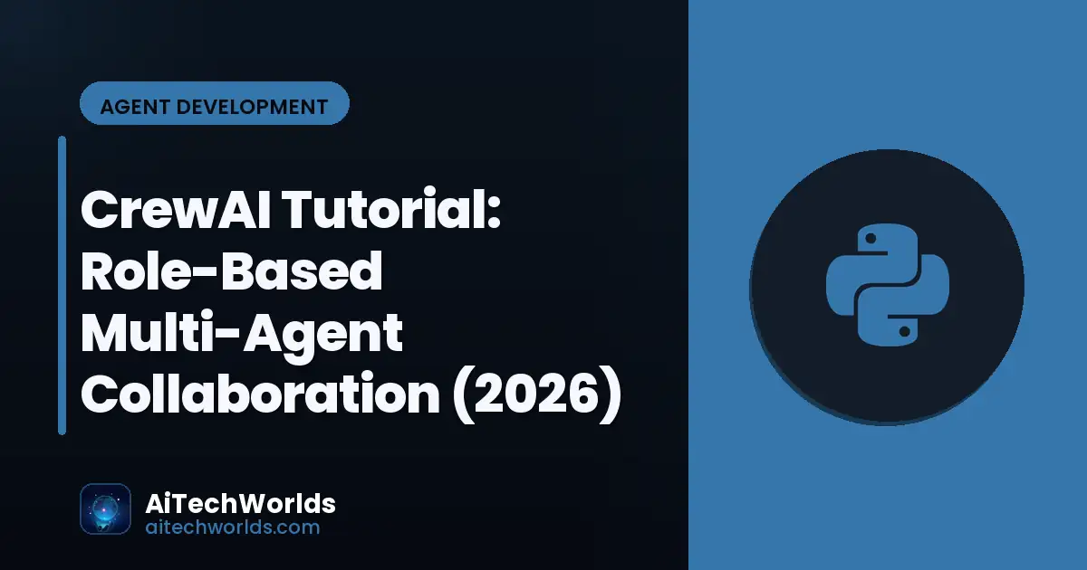 CrewAI agents with defined roles collaborating — role-based multi-agent system