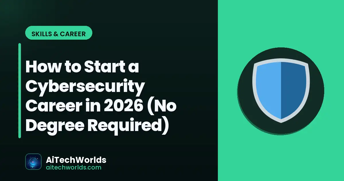 cybersecurity lock and network protection concept — how to start a cybersecurity career in 2026 cybersecurity career guide