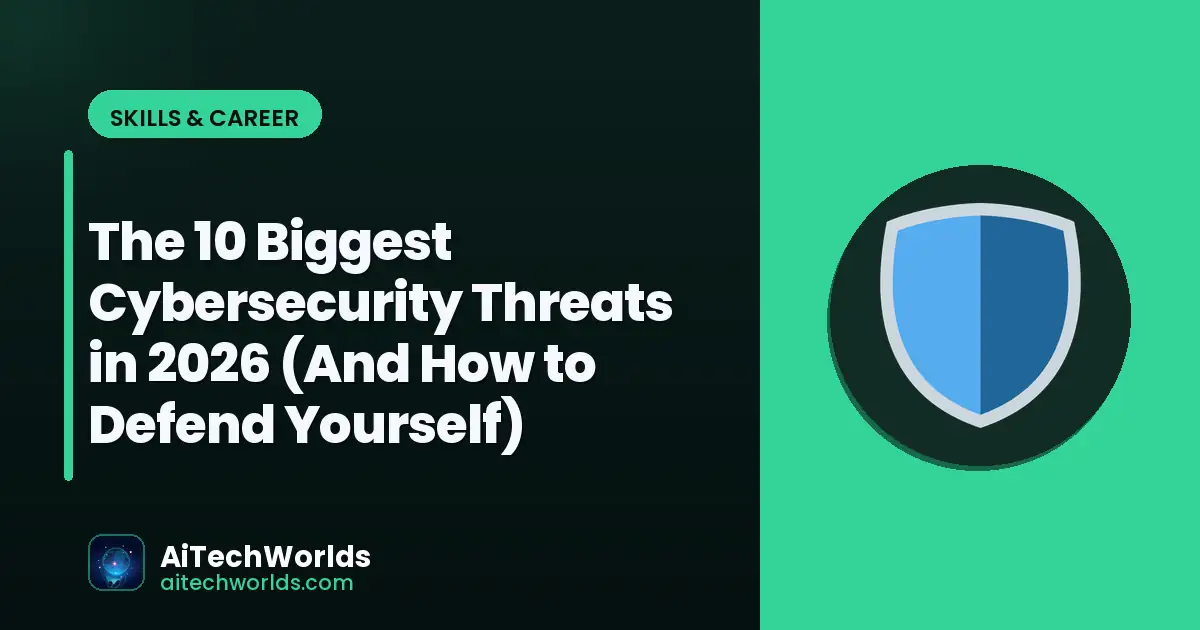 cybersecurity lock and network protection concept — biggest cybersecurity threats 2026 defense
