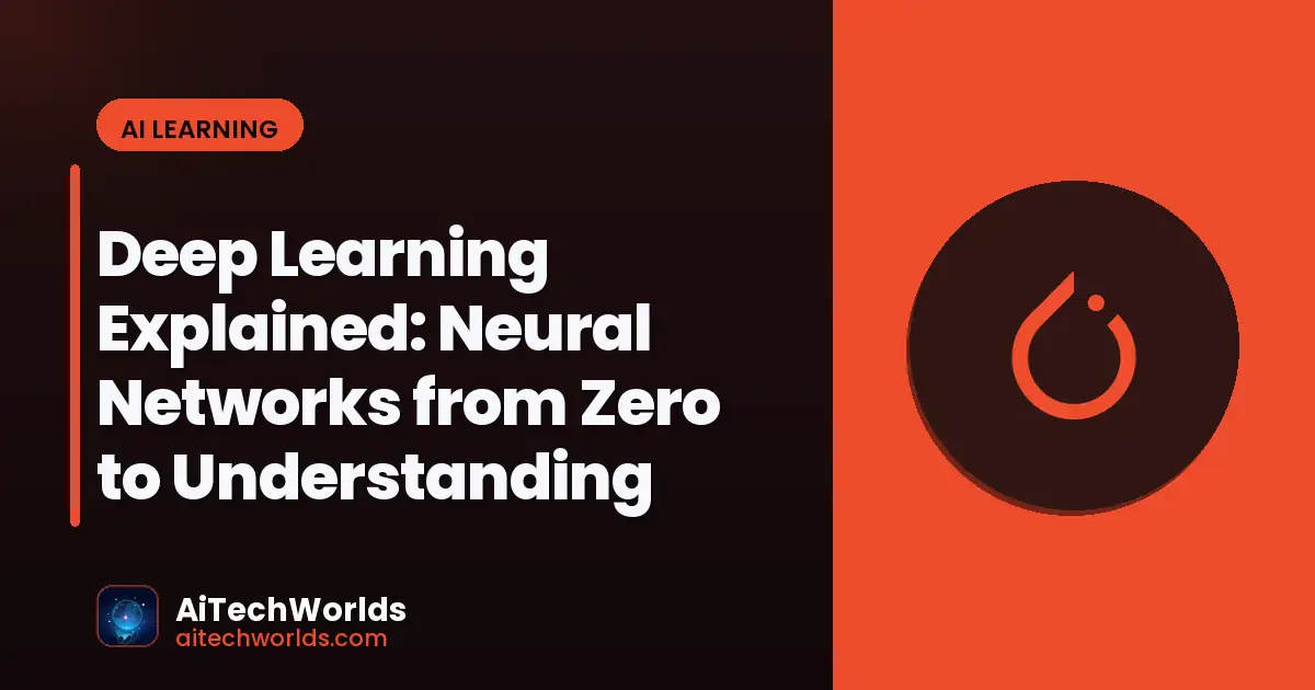 Abstract neural network visualization with glowing nodes and connections representing deep learning