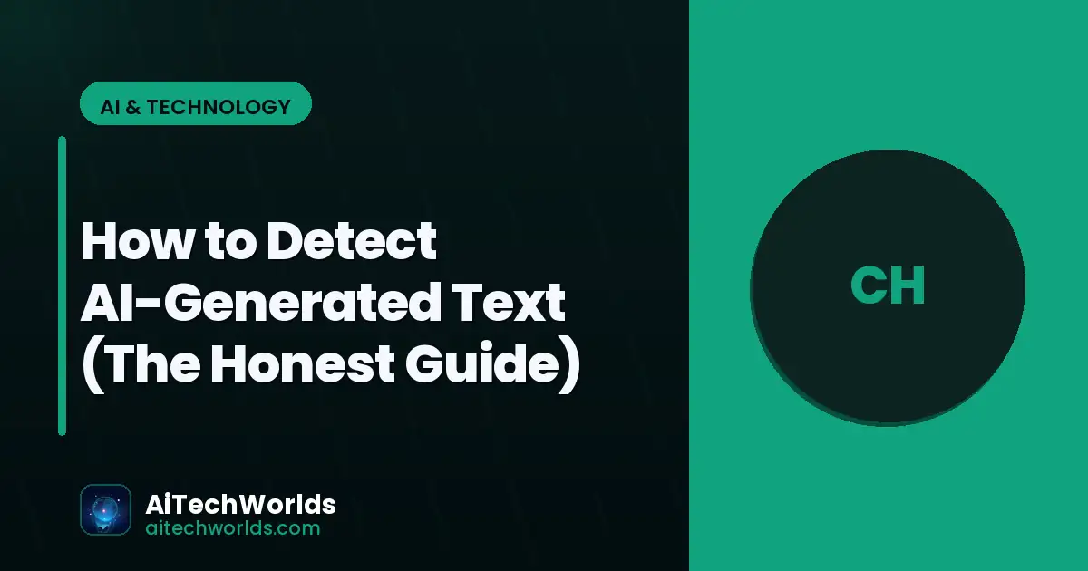 person using ChatGPT AI chatbot on laptop screen — how to detect ai-generated text detect ChatGPT content