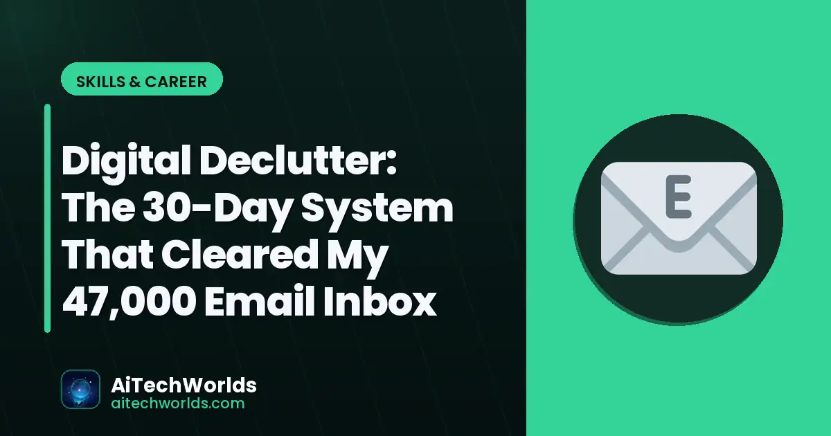 productivity workspace with laptop and planner — digital declutter digital declutter guide