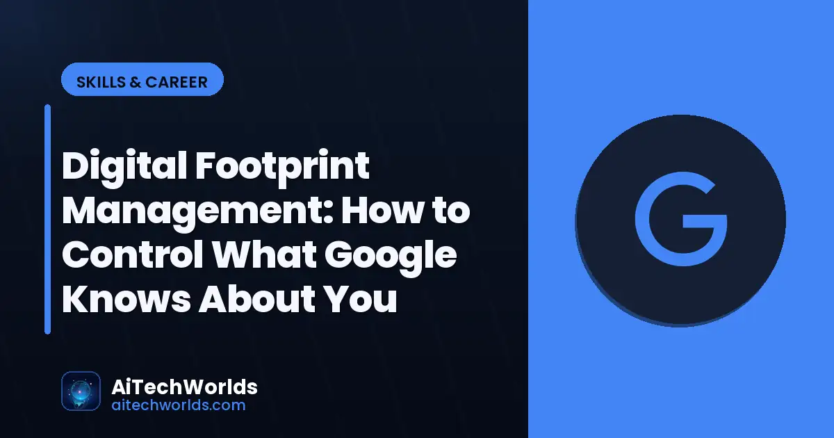 online safety and internet security protection — digital footprint management