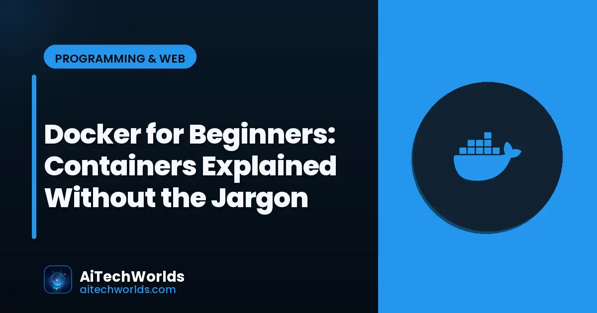 web development code editor with HTML CSS files — docker for beginners docker tutorial beginners
