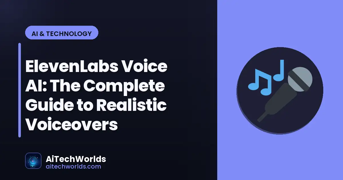 AI video editing timeline on computer screen — elevenlabs voice ai