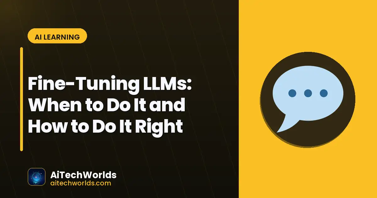 large language model architecture diagram on screen — fine-tuning llms fine tuning llm guide