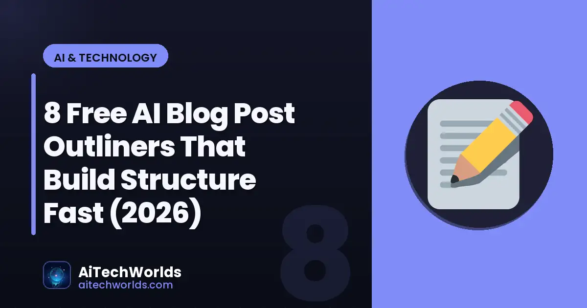 AI writing assistant on laptop screen with text — free ai blog post outliners that build structure free AI blog outline