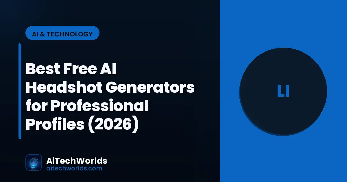AI software tools dashboard on computer screen — best free ai headshot generators for professional