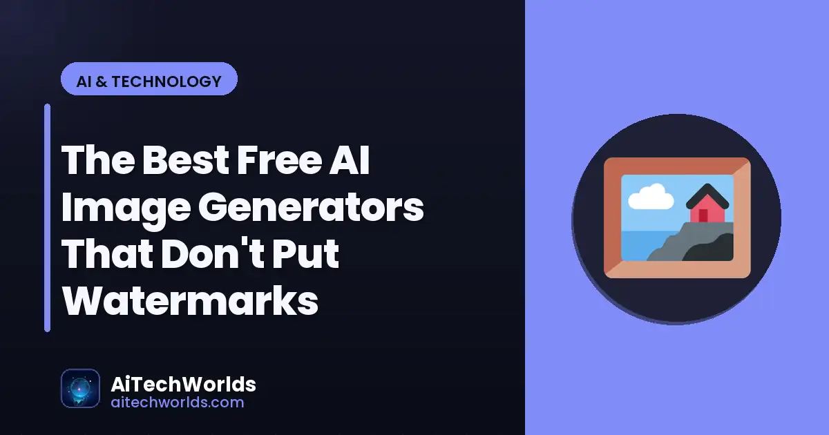 AI software tools dashboard on computer screen — the best free ai image generators that dont put