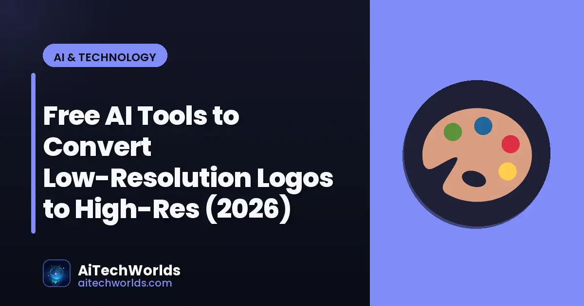 AI-generated digital artwork and image creation — free ai tools to convert low-resolution logos to AI logo upscaler