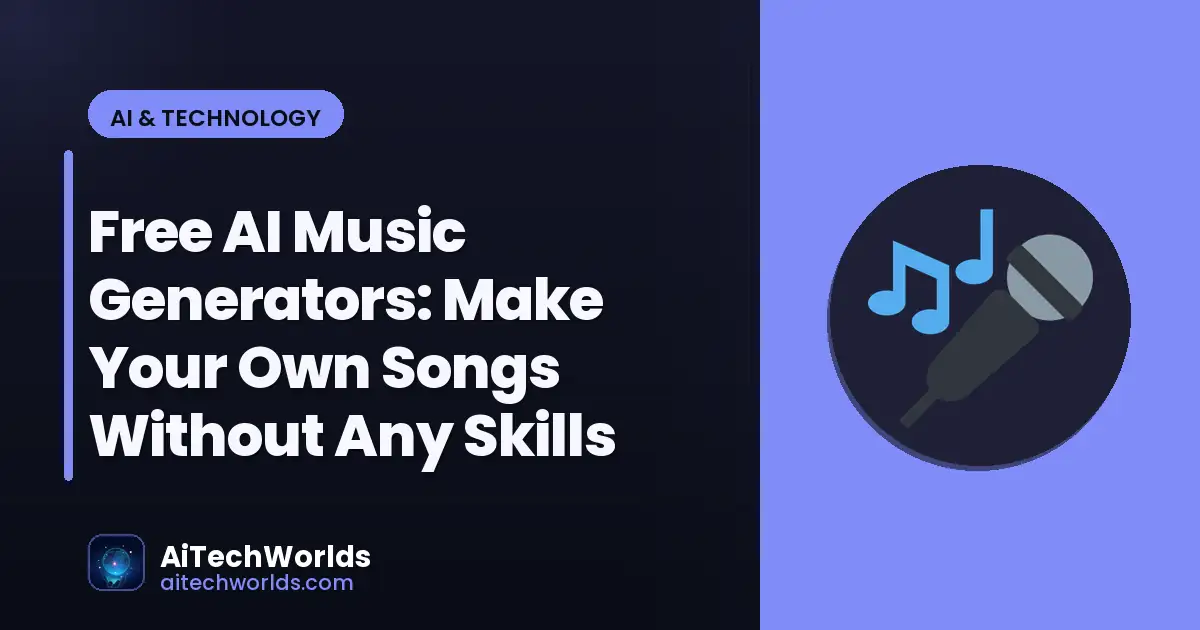AI software tools dashboard on computer screen — free ai music generators
