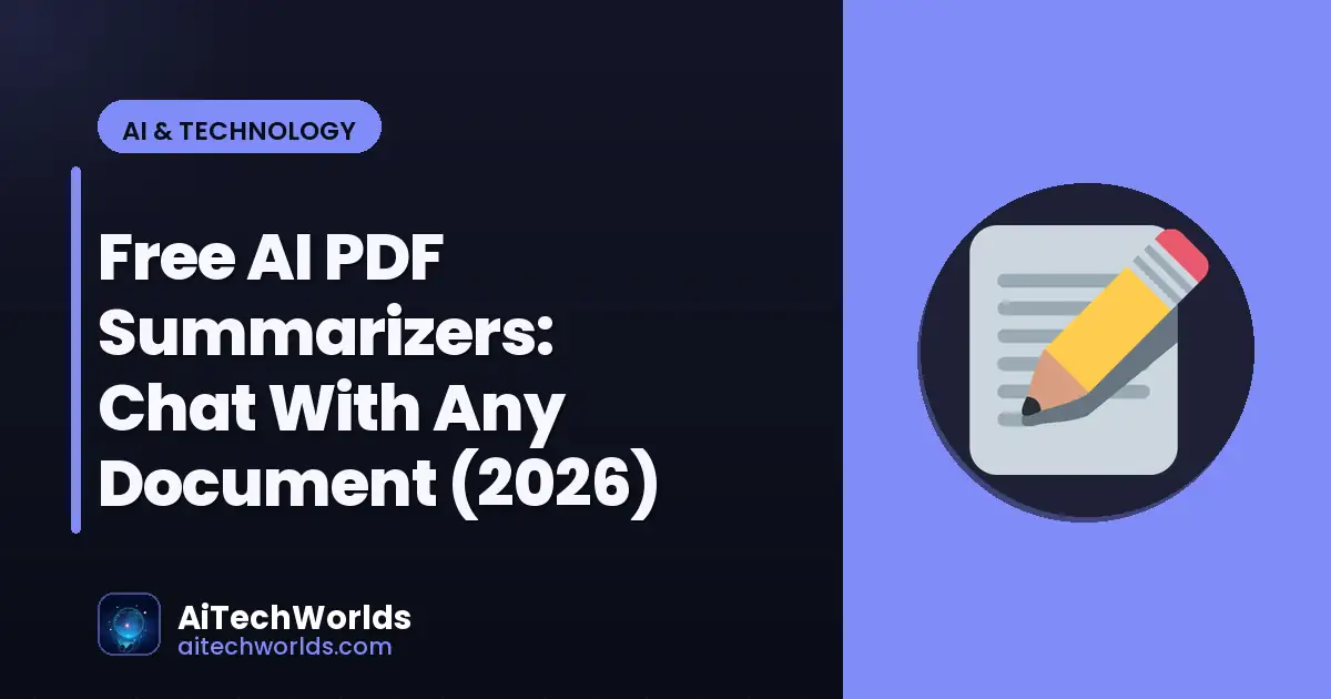 AI software tools dashboard on computer screen — free ai pdf summarizers