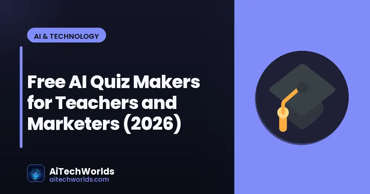 AI software tools dashboard on computer screen — free ai quiz makers for teachers and marketers free AI quiz generator
