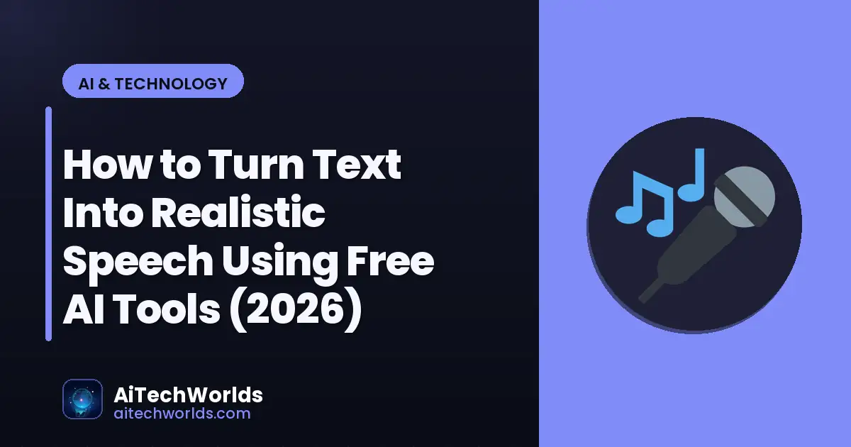 AI software tools dashboard on computer screen — how to turn text into realistic speech using free free text to speech AI