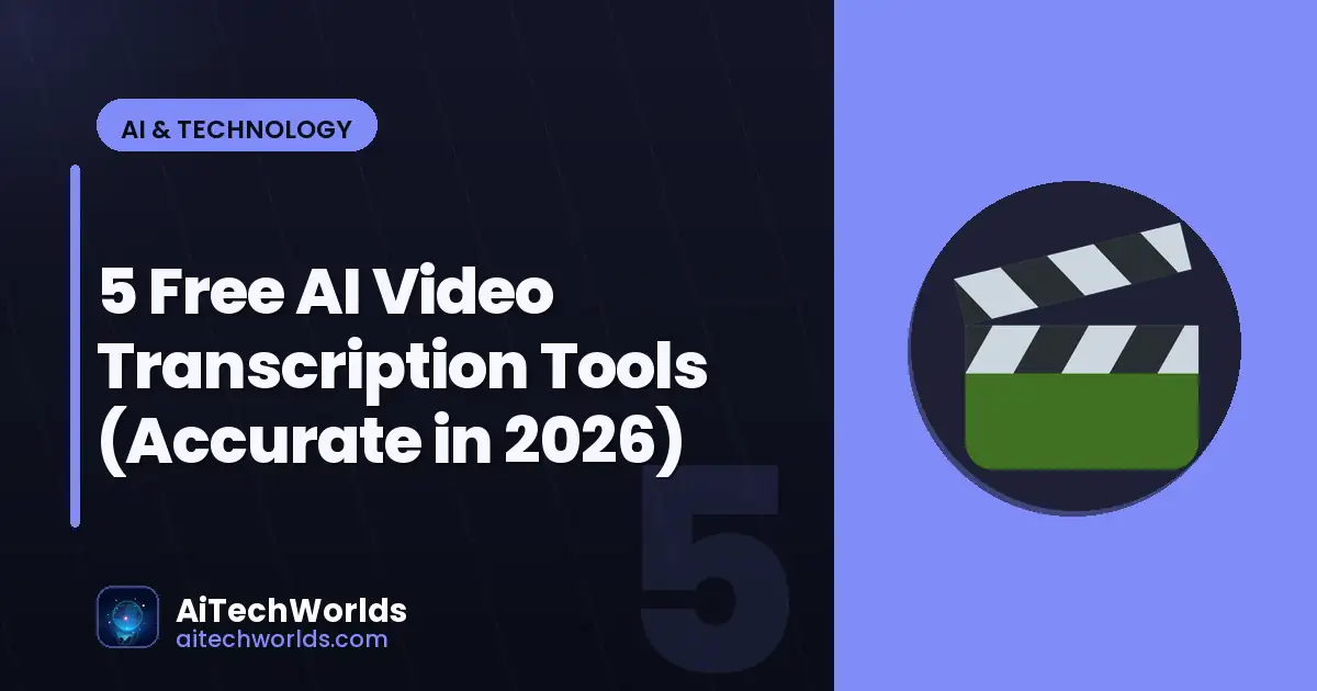 podcast recording with text transcription on screen — free AI video transcription tool