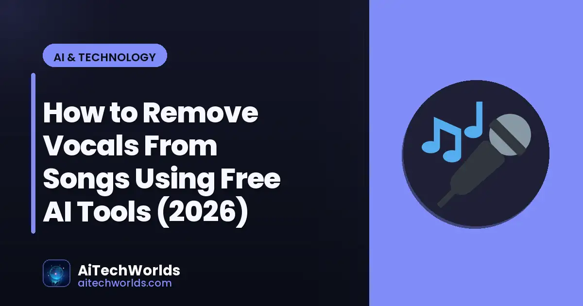 AI software tools dashboard on computer screen — how to remove vocals from songs using free ai free AI vocal remover