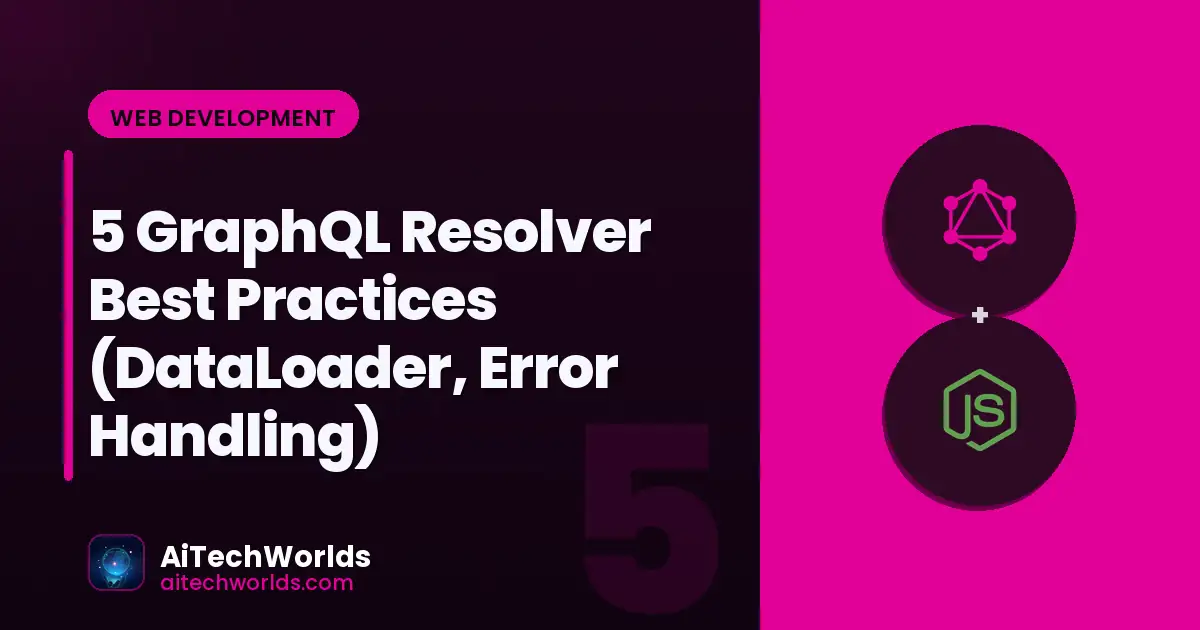 GraphQL resolver code with DataLoader batching N+1 fix — resolver best practices