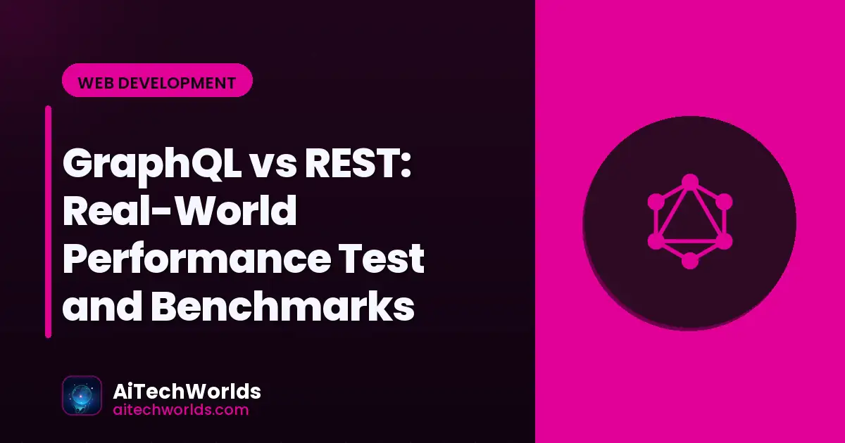 GraphQL vs REST API benchmark results chart — performance comparison