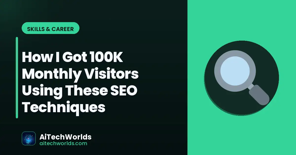 digital marketing analytics dashboard on screen — how i got 100k monthly visitors using these seo grow blog traffic seo