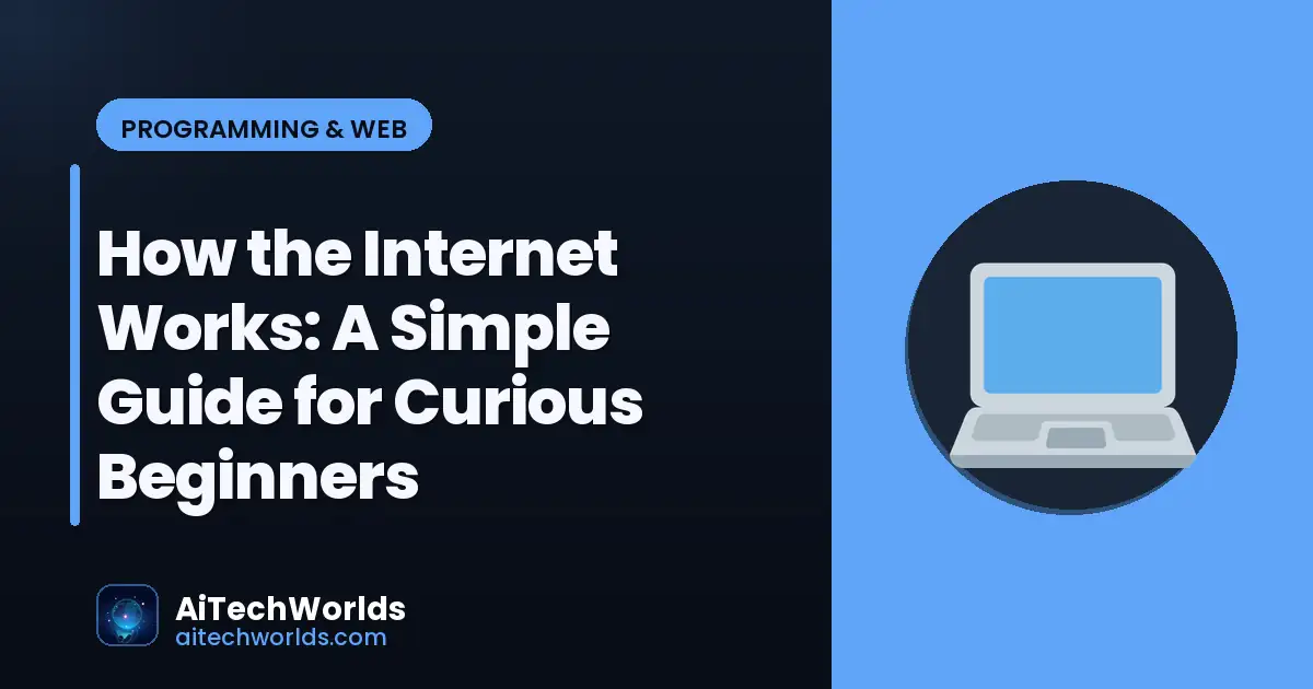 web development code editor with HTML CSS files — how the internet works how internet works