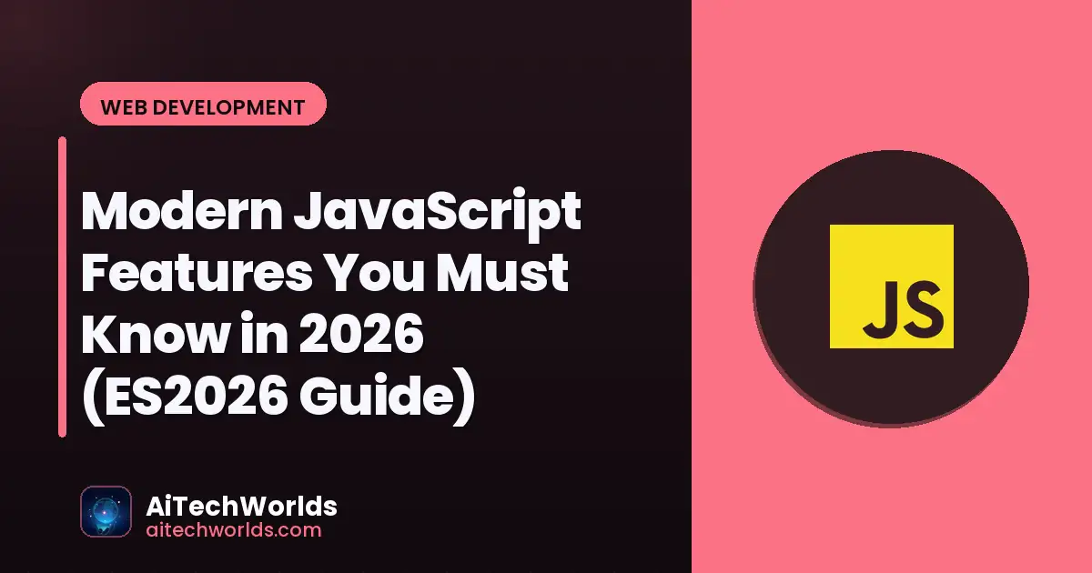 modern JavaScript ES2026 code with new features — JS new syntax