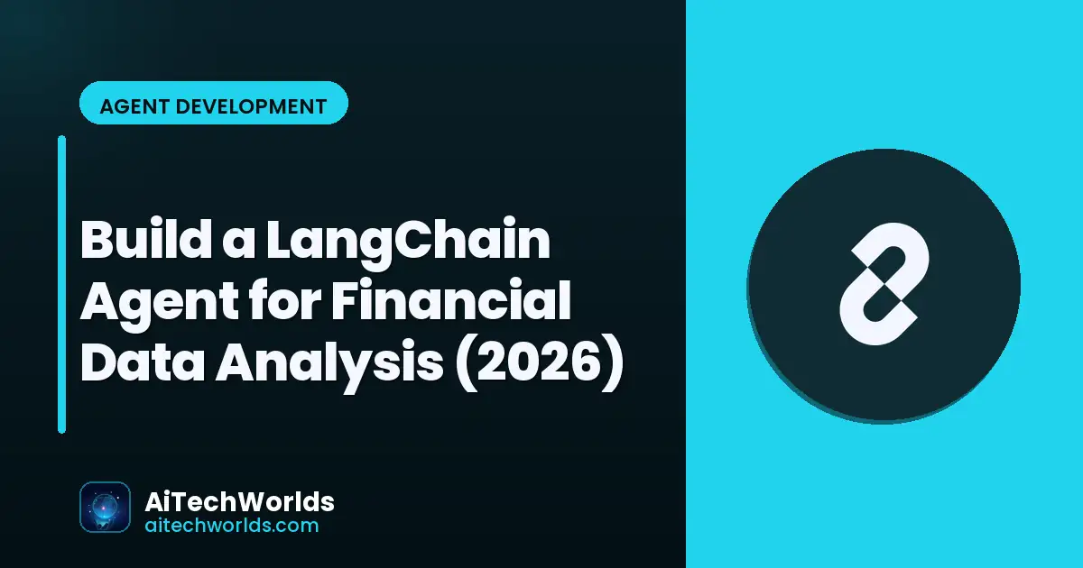 stock charts and financial data on screen — LangChain financial data agent Yahoo Finance