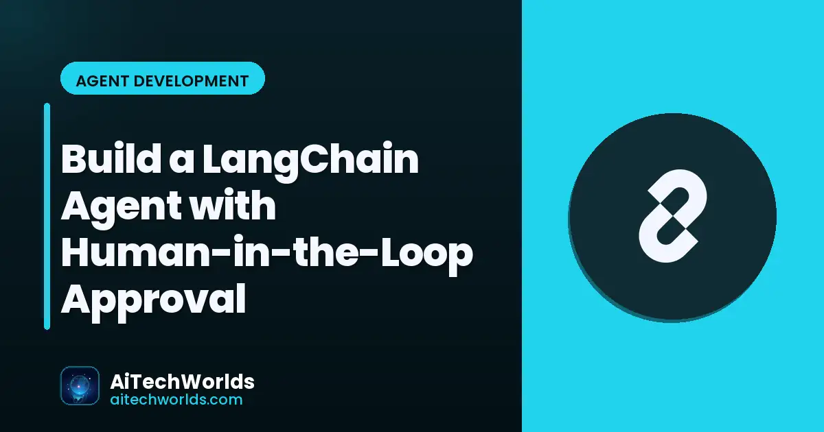 human reviewing AI agent action request before approval — LangChain human in the loop safe agent