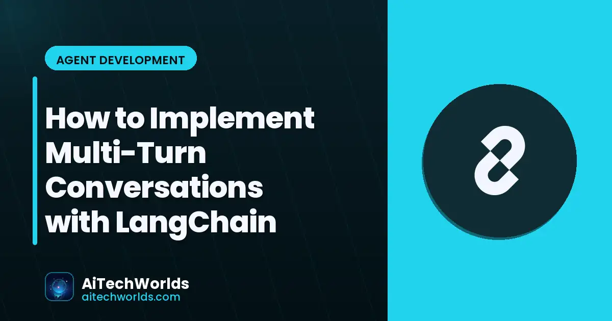 chat interface showing conversation history — LangChain multi-turn conversations memory