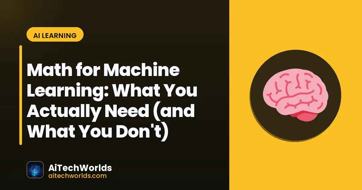 machine learning data visualization and model training — math for machine learning
