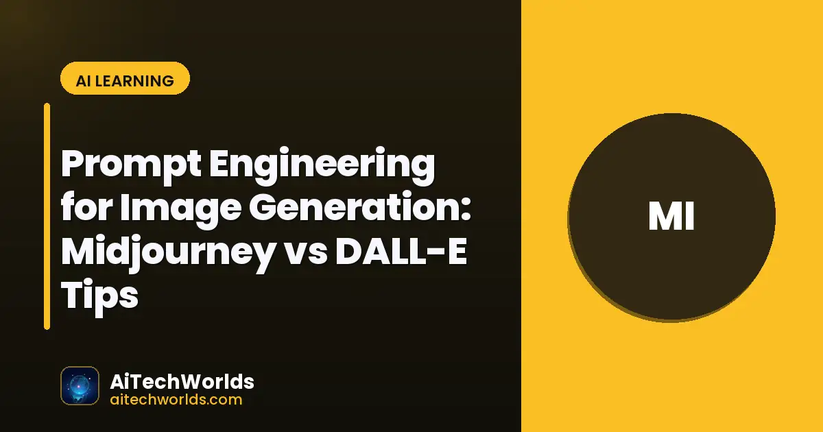 AI prompt engineering workflow on screen — prompt engineering for image generation midjourney prompt guide