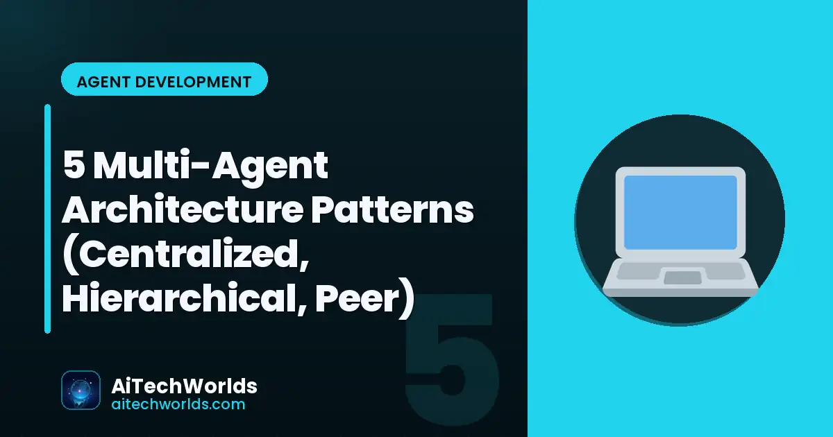 multi-agent system architecture diagram — centralized hierarchical decentralized