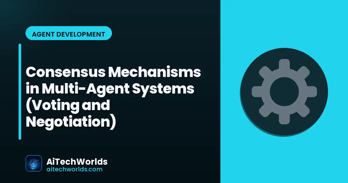 AI agents reaching consensus through voting — multi-agent agreement mechanism