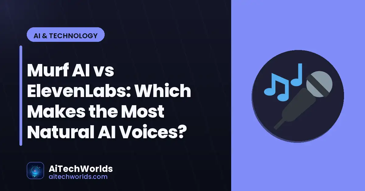 AI video editing timeline on computer screen — murf ai vs elevenlabs