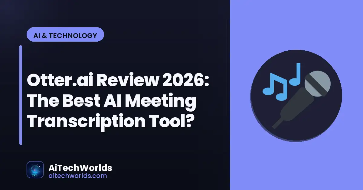 software application comparison on desktop screen — otterai review 2026 otter ai review