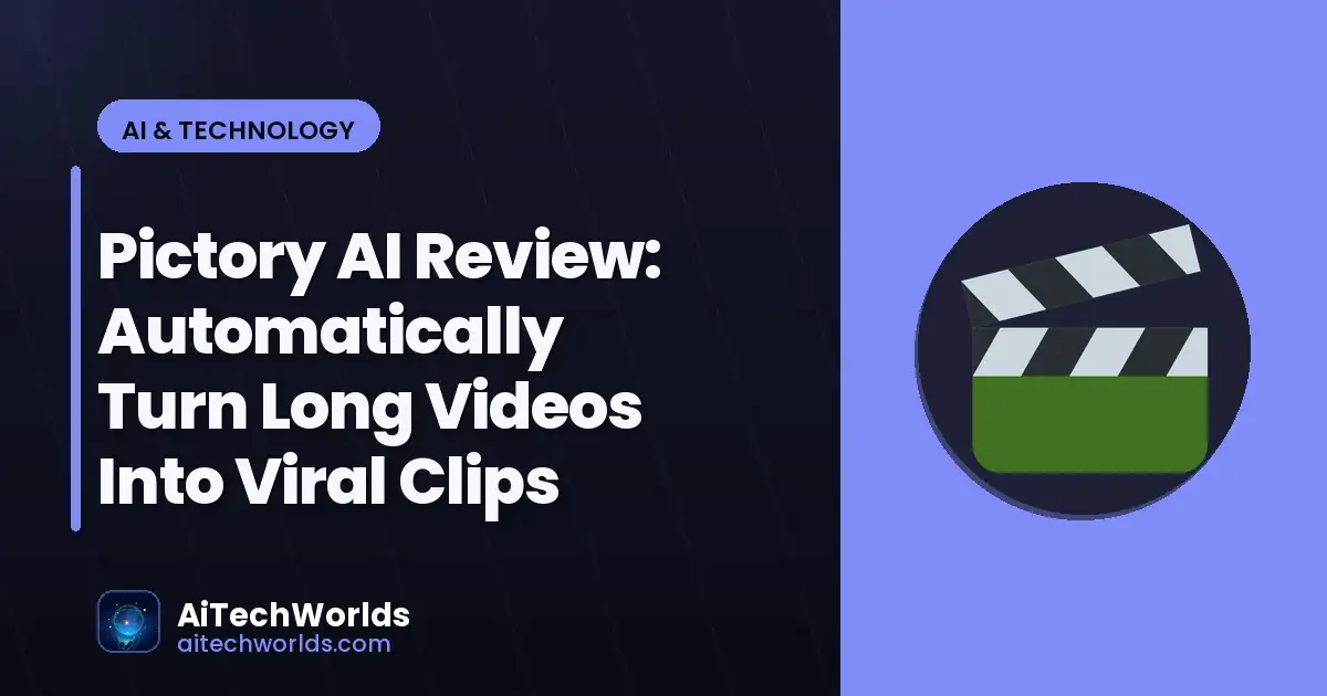 AI video editing timeline on computer screen — pictory ai review